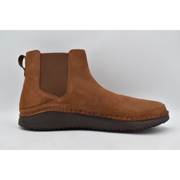 Chaco Mens Size 12 Paonia Cinnamon Brown Suede Chelsea Boots Shoes main image 5